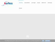 Tablet Screenshot of kurfess.de